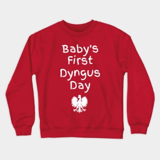 Baby's First Dyngus Day Crewneck Sweatshirt